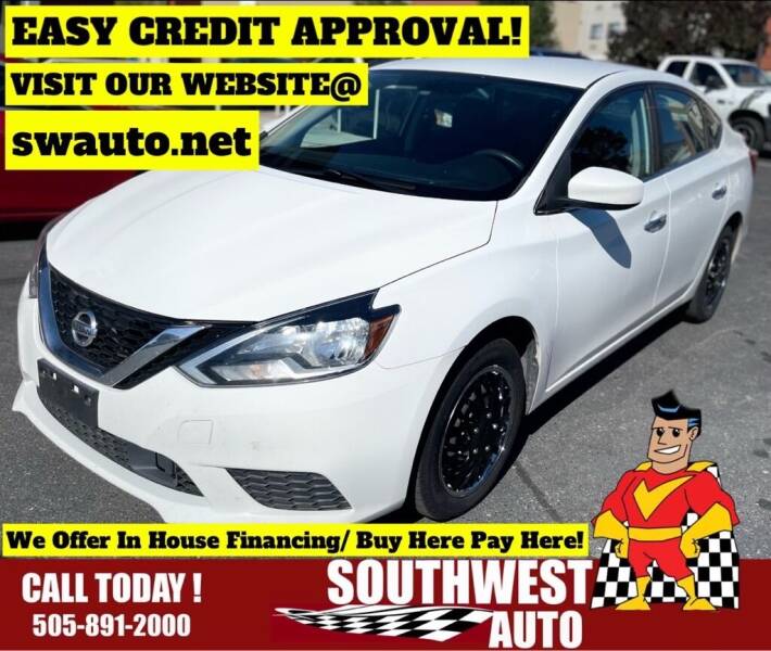 2018 Nissan Sentra for sale at SOUTHWEST AUTO in Albuquerque NM