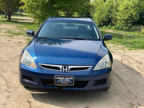 2006 Honda Accord for sale at Lewis Blvd Auto Sales in Sioux City IA