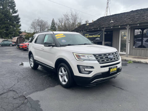 2017 Ford Explorer for sale at Devine Auto Sales in Modesto CA