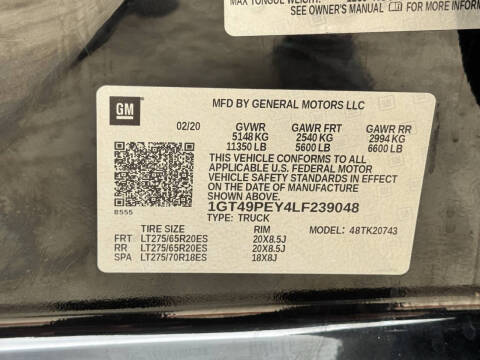 2020 GMC Sierra 2500HD AT4