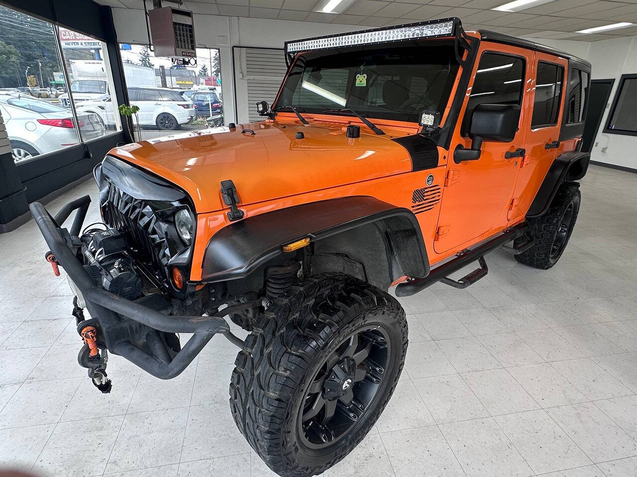 2012 Jeep Wrangler Unlimited for sale at Atlantis Auto Sales in Lynnwood, WA