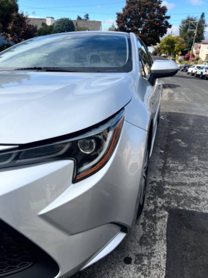 2020 Toyota Corolla Hybrid for sale at Sorrento Auto Sales Inc in Hayward, CA