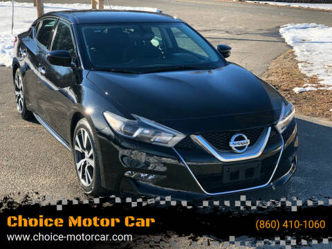 2017 Nissan Maxima for sale at Choice Motor Car in Plainville CT
