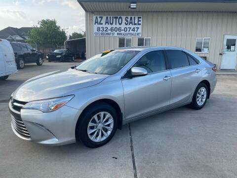 2017 Toyota Camry for sale at AZ Auto Sale in Houston TX