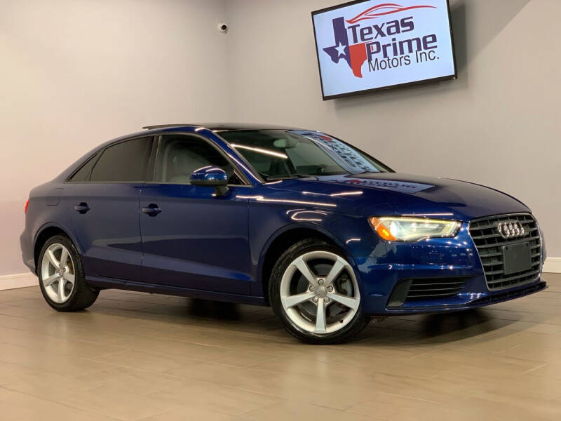2015 Audi A3 for sale at Texas Prime Motors in Houston TX