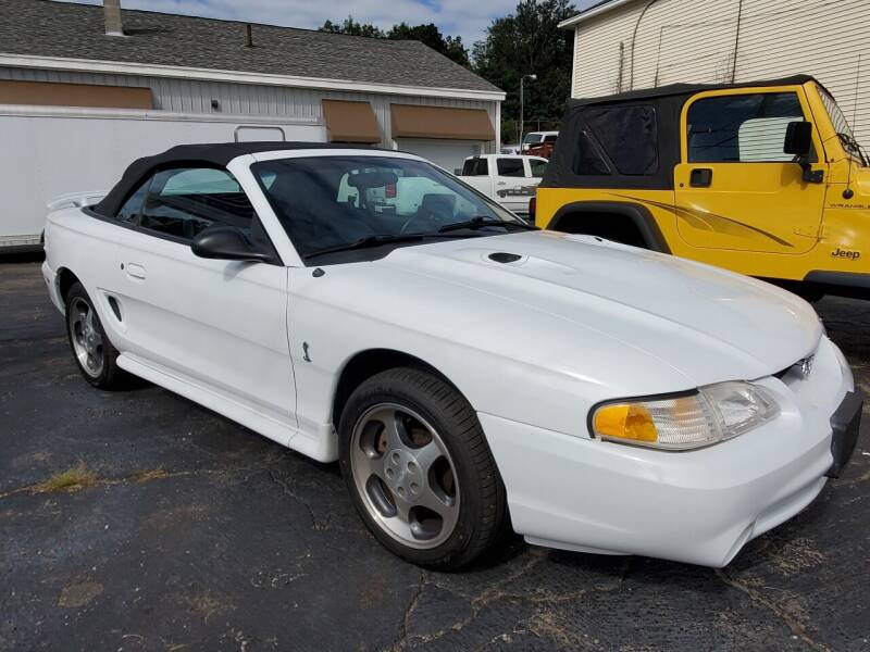 1997 Ford Mustang SVT Cobra for sale at Carroll Street Auto in Manchester NH