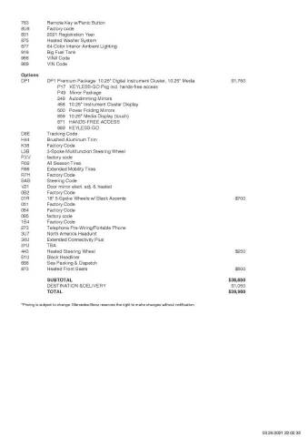 2021 Mercedes-Benz A-Class A 220 4MATIC