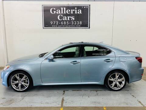 2010 Lexus IS 250 for sale at Galleria Cars in Dallas TX