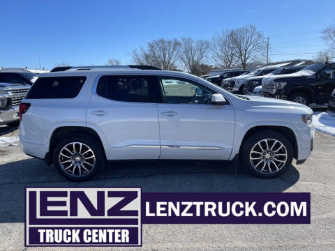 2020 GMC Acadia for sale at LENZ TRUCK CENTER in Fond Du Lac WI