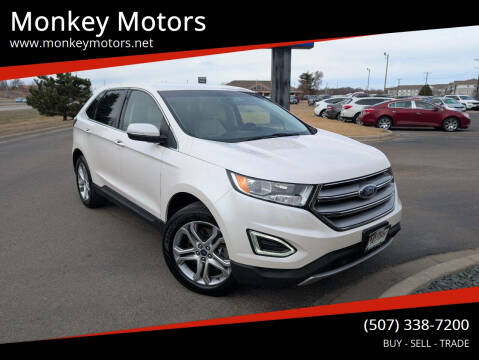 2016 Ford Edge for sale at Monkey Motors in Faribault MN
