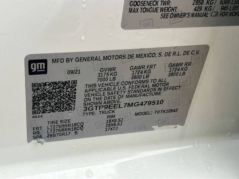 2021 GMC Sierra 1500