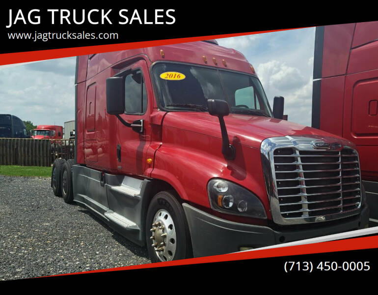 2016 Freightliner Cascadia for sale at JAG TRUCK SALES in Houston TX