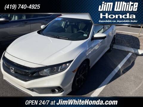 2021 Honda Civic for sale at The Credit Miracle Network Team at Jim White Honda in Maumee OH