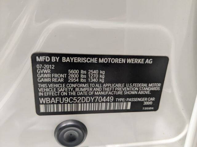 2013 BMW 5 Series 550i xDrive