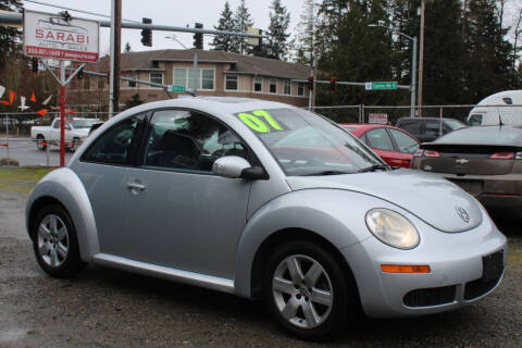 2007 Volkswagen New Beetle for sale at Sarabi Auto Sale in Puyallup WA