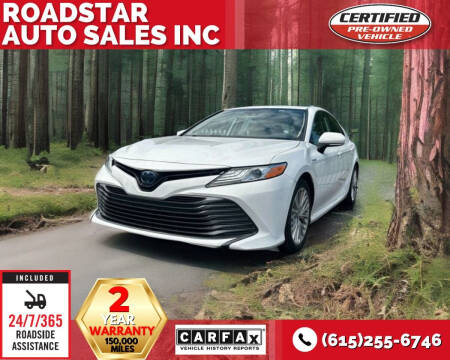 2019 Toyota Camry Hybrid for sale at Roadstar Auto Sales Inc in Nashville TN