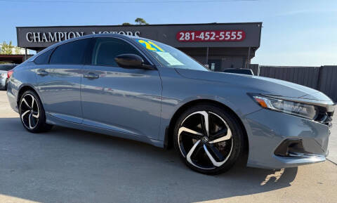 2021 Honda Accord Sport Special Edition