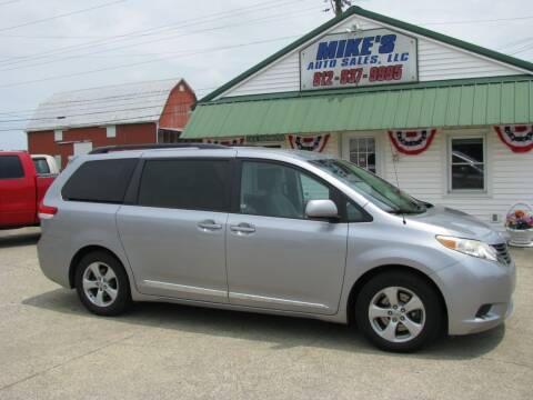 2012 Toyota Sienna for sale at Mikes Auto Sales LLC in Dale IN