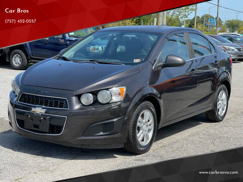 2016 Chevrolet Sonic for sale at Car Bros in Virginia Beach VA