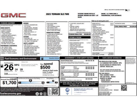 2023 GMC Terrain SLE