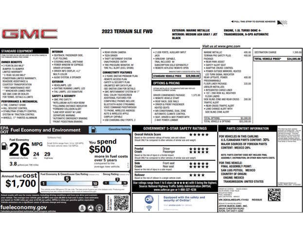 2023 GMC Terrain SLE