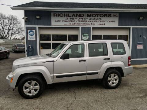 2010 Jeep Liberty for sale at Richland Motors in Cleveland OH