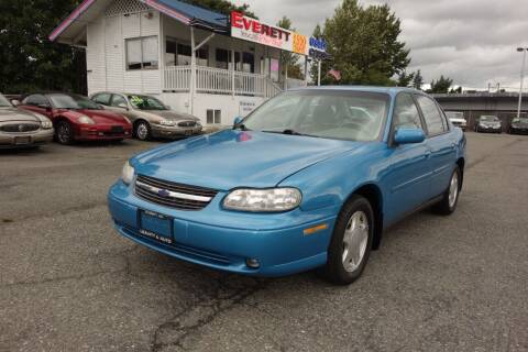 2000 Chevrolet Malibu for sale at Leavitt Auto Sales and Used Car City in Everett WA