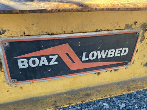 1990 Boaz Lowbed