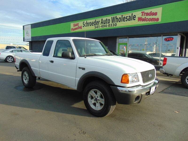 2002 Ford Ranger for sale at Schroeder Auto Wholesale in Medford OR
