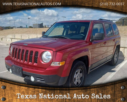 2015 Jeep Patriot for sale at Texas National Auto Sales in San Antonio TX