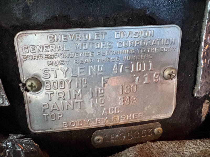 1947 Chevrolet Fleetmaster