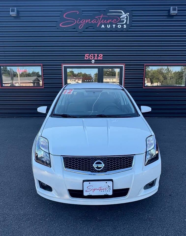 2012 Nissan Sentra for sale at SIGNATURE AUTOS LLC in Weston, WI