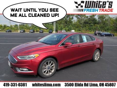 2017 Ford Fusion for sale at White's Honda Toyota of Lima in Lima OH