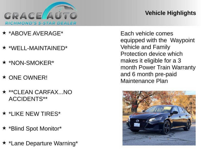 2023 Nissan Altima 2.5 SR