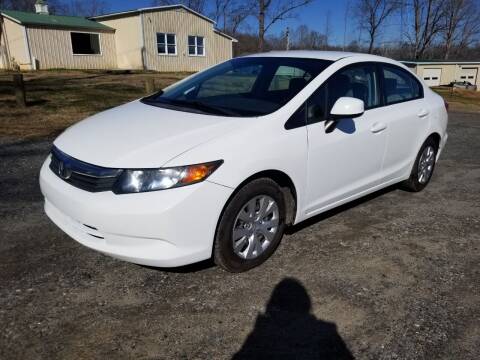 2012 Honda Civic for sale at NRP Autos in Cherryville NC