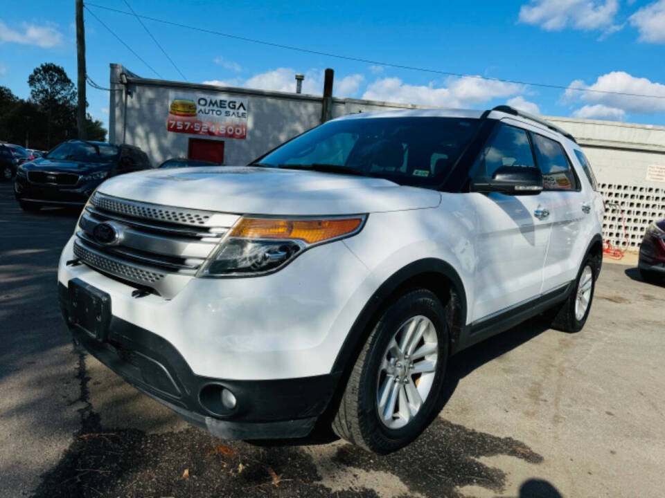 2013 Ford Explorer for sale at Omega Auto Sales in Chesapeake, VA