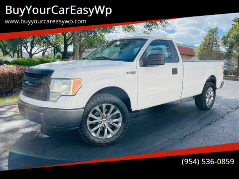 2014 Ford F-150 for sale at BuyYourCarEasyWp in West Park FL