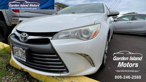 2015 Toyota Camry for sale at Garden Island Motors in Lihue HI