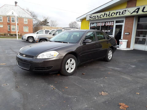 2008 Chevrolet Impala for sale at Sarchione INC in Alliance OH