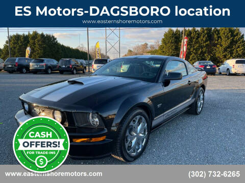 2008 Ford Mustang for sale at ES Motors-DAGSBORO location in Dagsboro DE
