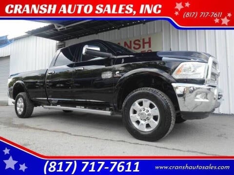 2015 RAM 2500 for sale at CRANSH AUTO SALES, INC in Arlington TX