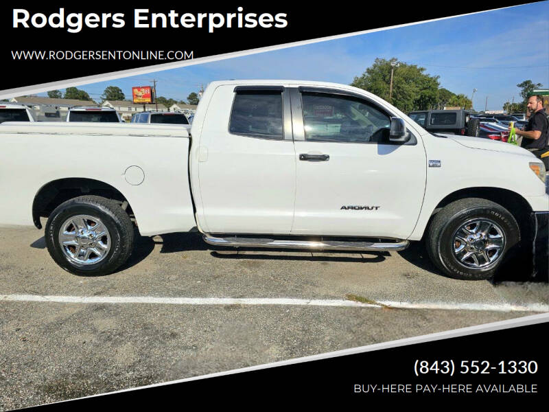 2010 Toyota Tundra for sale at Rodgers Enterprises in North Charleston SC