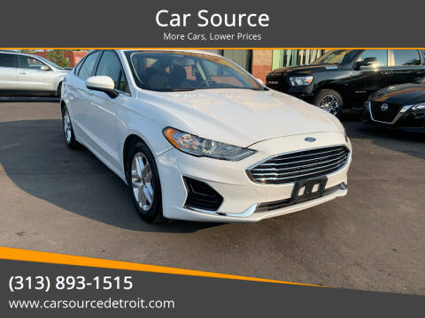2020 Ford Fusion for sale at Car Source in Detroit MI