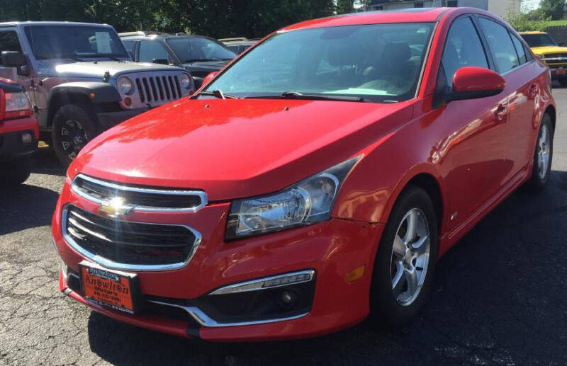 2015 Chevrolet Cruze for sale at Knowlton Motors, Inc. in Freeport IL