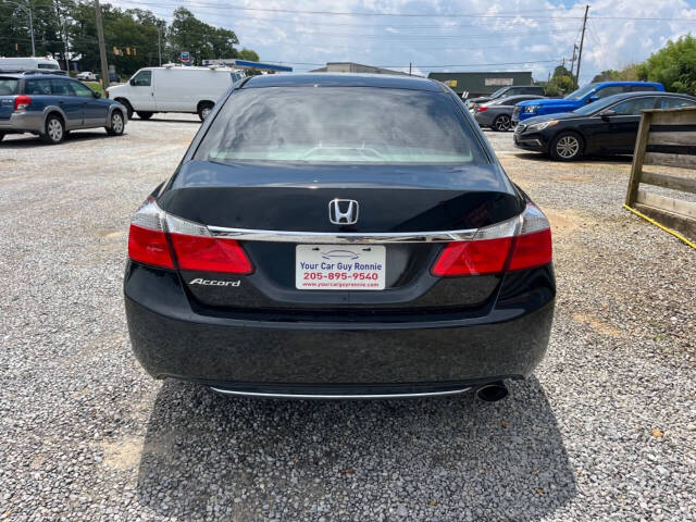 2014 Honda Accord for sale at YOUR CAR GUY RONNIE in Alabaster, AL