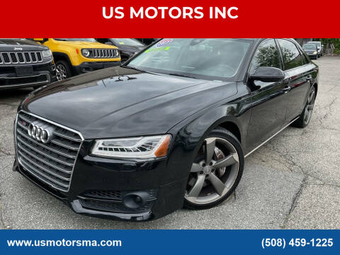 2017 Audi A8 L for sale at US MOTORS INC in Worcester MA