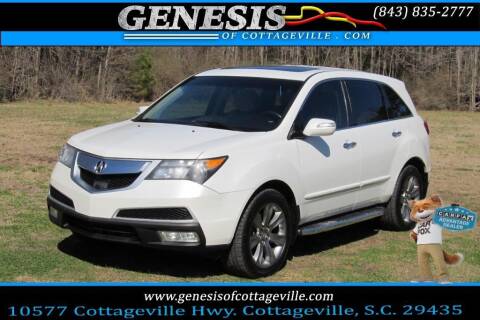 2011 Acura MDX for sale at Genesis Of Cottageville in Cottageville SC