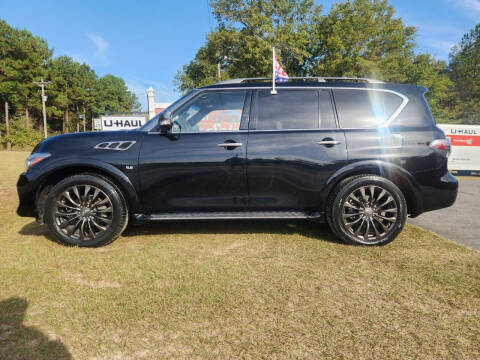 2017 Infiniti QX80 for sale at Super Sport Auto Sales in Hope Mills NC