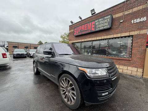 2016 Land Rover Range Rover Supercharged