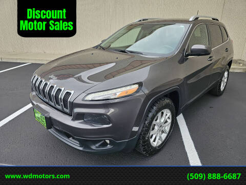 2016 Jeep Cherokee for sale at Discount Motor Sales in Wenatchee WA